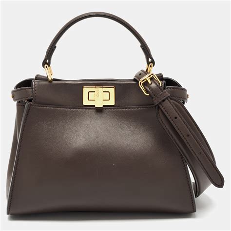 sac peekaboo fendi occasion|used fendi peekaboo handbags.